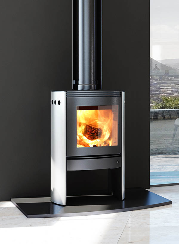 Bosca Spirit 550 Stainless Wood Fire